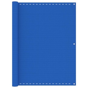 Vidaxl Balkonsko platno modro 120x600 cm HDPE