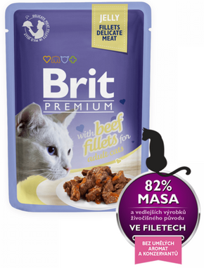 Brit Premium fileji govedine v želeju