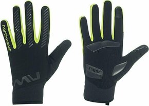 Northwave Active Gel Glove Black/Yellow Fluo 2XL Kolesarske rokavice