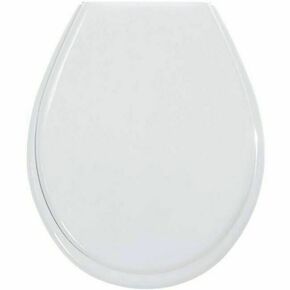 Toaletni sedež gelco bela polipropilen