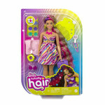 Mattel Barbie lutka in fantastične lasne kreacije Blondinka HCM87