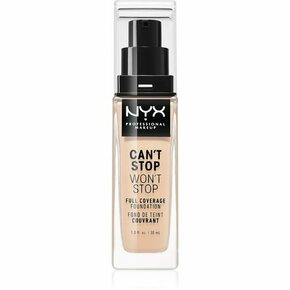 NYX Professional Makeup Can't Stop Won't Stop vodoodporen tekoči puder 30 ml odtenek 05 Light