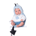 Antonio Juan 85105-4 Dragon - realistična otroška punčka s polnim ohišjem iz vinila - 21 cm