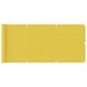 Balkonsko platno rumeno 75x500 cm HDPE
