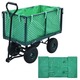 Podloga za vrtni voziček zeleno blago