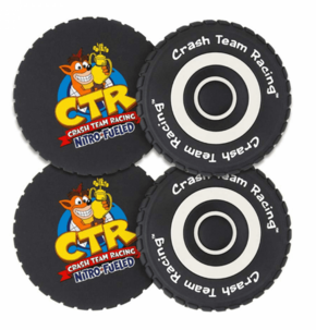 WEBHIDDENBRAND Rubber Road Crash Team Racing Nitro-Fueled Tyre komplet podstavkov