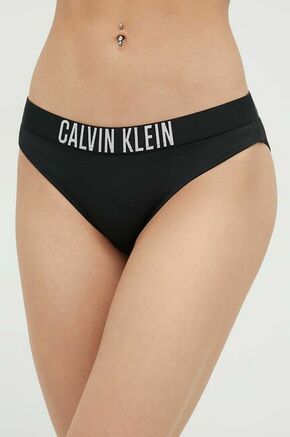 Calvin Klein spodnji del kopalk - črna. Spodnji del kopalk iz kolekcije Calvin Klein. Model narejen iz gladek material.