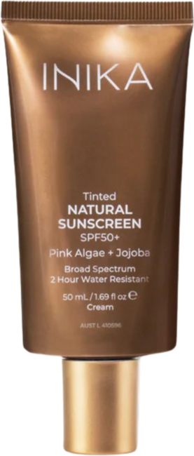 "Inika Tinted Natural Sunscreen SPF 50+ - 50 ml"