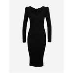 Orsay Črna ženska pulover obleka ORSAY_530394-660000 XS