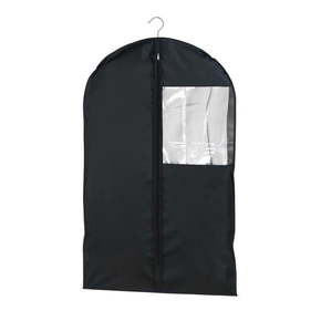 Črna zaščitna vreča za obleko Wenko