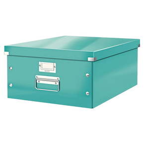 Turkizno modra škatla za shranjevanje Leitz Universal