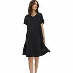 Vero Moda Ženska obleka VMFILLI Regular Fit 10248703 Black (Velikost S)