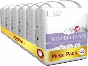 Plenične hlače MONPERI L 8-14 kg Mega Pack