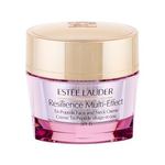 Estée Lauder Resilience Multi-Effect Tri-Peptide Face and Neck dnevna krema za obraz za suho kožo SPF15 50 ml poškodovana škatla za ženske