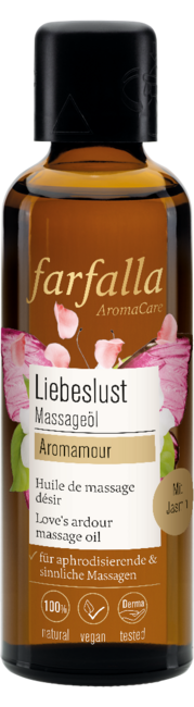 "farfalla Masažno olje Aromamour love lust - 75 ml"