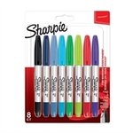 WEBHIDDENBRAND Permanentni marker Sharpie Twin Tip komplet 8 barv