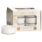 Yankee Candle Aromatične čajne sveče Poročni dan 12 x 9,8 g