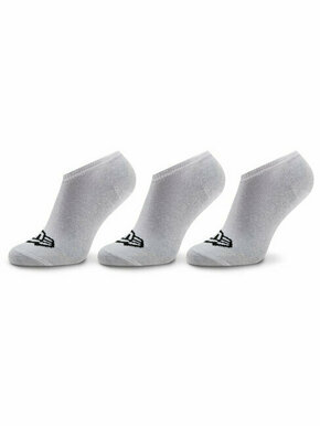 New Era Set 3 parov unisex nizkih nogavic Flag Sneaker Sock 13113638 Bela