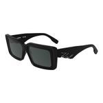 Karl Lagerfeld KL6180SN 001 ONE SIZE (53) Črna/Siva