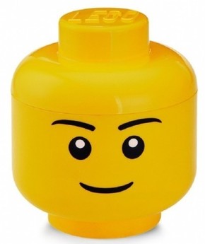 LEGO glava škatle za shranjevanje velikosti S - fant