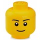 LEGO glava škatle za shranjevanje velikosti S - fant