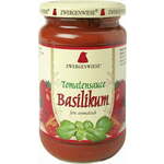 Zwergenwiese Bio paradižnikova omaka Bazilika - 340 ml