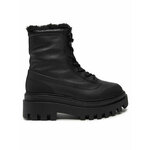 Pohodni čevlji Calvin Klein Jeans Flatform Lace Up Boot Padded YW0YW01557 Črna