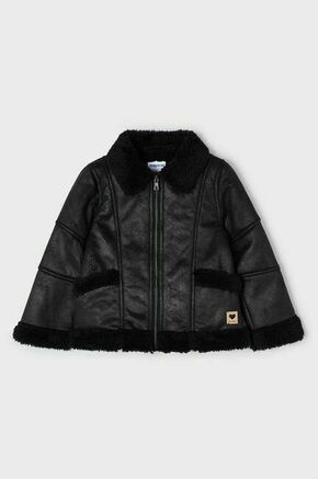 Otroška jakna Mayoral črna barva - črna. Otroški jakna iz kolekcije Mayoral. Prehoden model