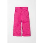 Otroške hlače Columbia vijolična barva - roza. Hlače iz kolekcije Columbia. Model izdelan iz enobarvnega materiala.