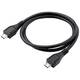 shumee Kabel 2x micro USB B 2.0 Akyga AK-USB-17 podaljšek za prenosno baterijo 60 cm