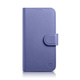 iCARER wallet case 2in1 case iphone 14 usnjen preklopni ovitek anti-rfid svetlo vijolična (wmi14220725-lp)