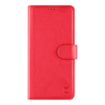Tactical preklopna torbica Fancy Diary gladka Samsung Galaxy A55 - rdeča