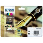 Epson T1626 tinta, black & color/vijoličasta (magenta)/črna (black), 5.4ml