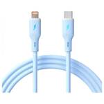 shumee Kabel USB tipa C / Lightning 1m AK-USB-72 30W silikonsko moder
