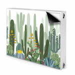 tulup.si Dekoracija za radiatorje Cvetoče kaktuse 90x60 cm