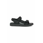 Sandali Geox U XAND 2S moški, črna barva, U45BGA 01115 C9999 - črna. Sandali iz kolekcije Geox. Model izdelan iz tekstilnega materiala.