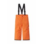 Otroške hlače za zimske športe Reima oranžna barva - oranžna. Otroški Hlače za zimske športe iz kolekcije Reima. Model izdelan iz materiala, ki ščiti pred mrazom in vetrom.
