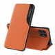 slomart eco leather view case elegantna knjižna torbica s stojalom za samsung galaxy a22 4g oranžna