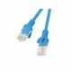 LANBERG Preklopni kabel CAT.5E UTP 2M modri Fluke Passed