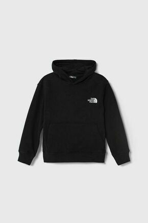 Pulover The North Face OVERSIZED HOODIE črna barva