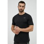 Kratka majica za tek New Balance Q Speed črna barva - črna. Kratka majica za tek iz kolekcije New Balance. Model izdelan iz hitrosušečega materiala.