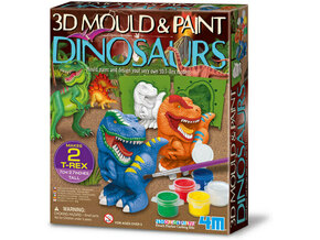 4M naredi in pobarvaj 3D dinozaver