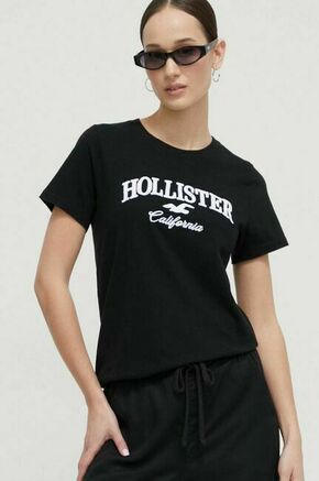 Bombažna kratka majica Hollister Co. ženski