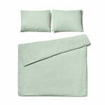 Žajbljevo zelena bombažna posteljnina Bonami Selection, 200 x 220 cm