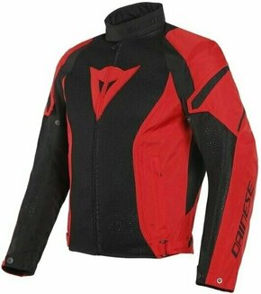 Dainese Air Crono 2 Black/Lava Red 52 Tekstilna jakna