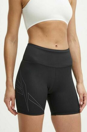 Kratke hlače za vadbo Reebok Lux Bold črna barva
