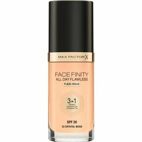 Max Factor Facefinity All Day Flawless SPF20 tekoči puder z uv-zaščito 30 ml Odtenek w33 crystal beige