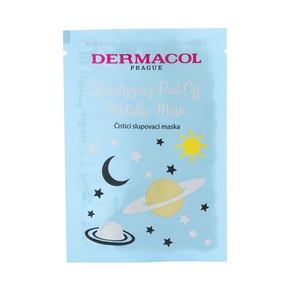 Dermacol Beautifying Peel-off Metallic Mask Cleansing maska za obraz za vse tipe kože 15 ml za ženske