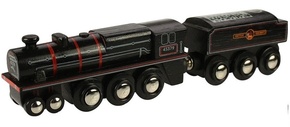 Bigjigs Rail Drevená replika lokomotívy Black 5 engine