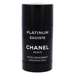 Chanel Platinum Égoïste Pour Homme deodorant v stiku brez aluminija 75 ml za moške